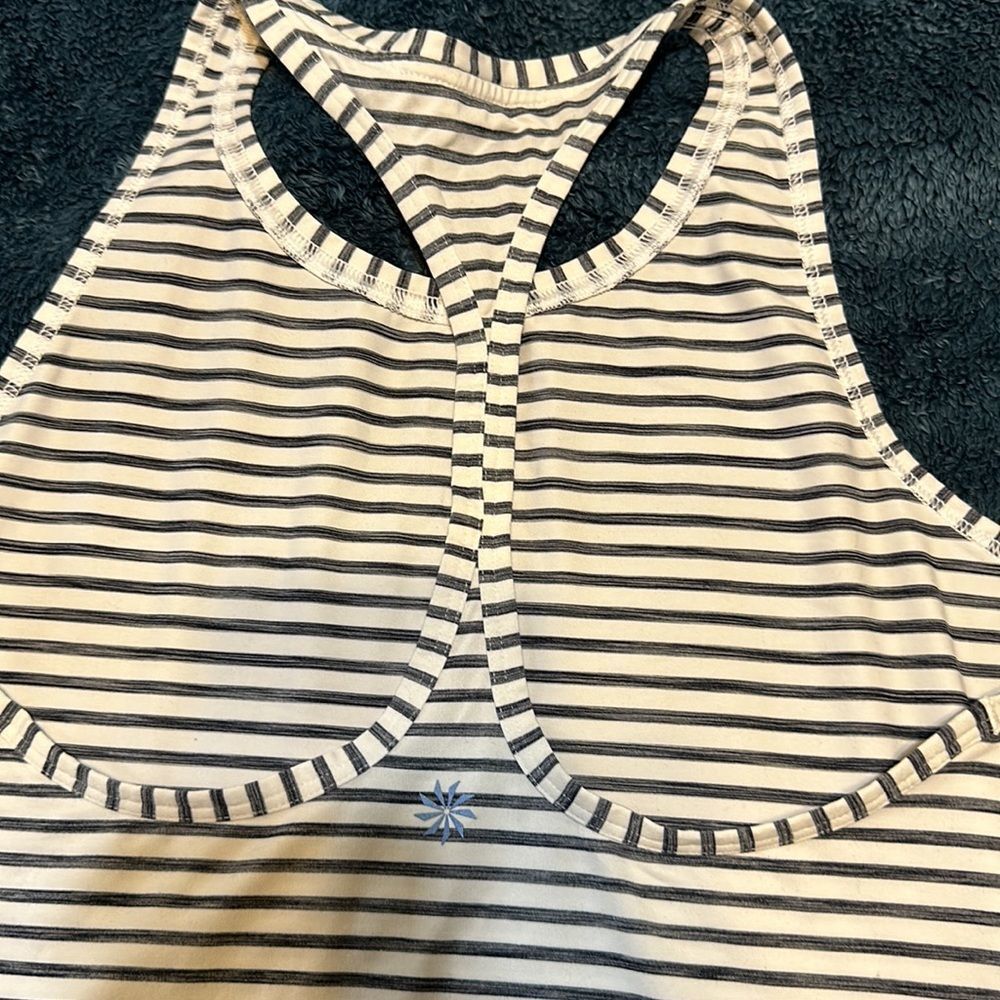 Athleta striped top - Picture 2 of 3